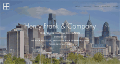 Desktop Screenshot of henryfrank.com